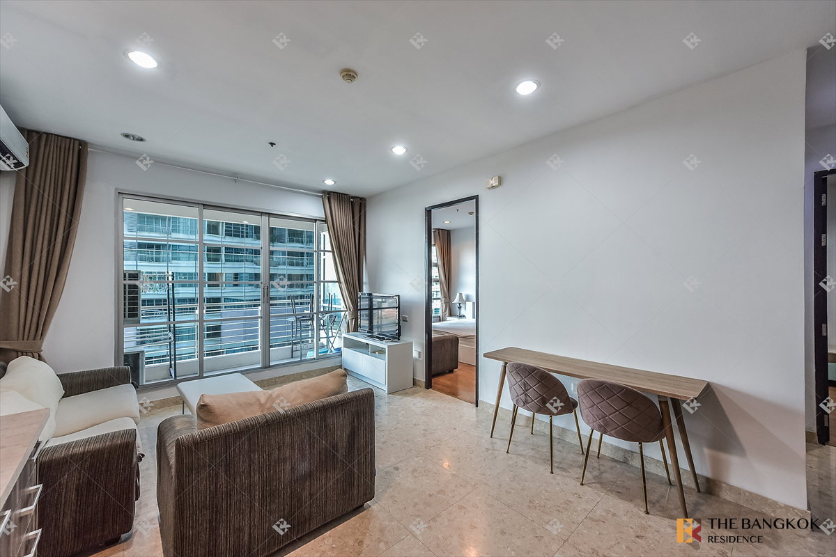 รูป เช่าคอนโด 🌃 Baan Klang Krung Siam Pathumwan 2นอน 67ตร.ม. 30k ✨ รีโนเวทใหม่ ใกล้ BTS ราชเทวี - รูปที่ 3/9