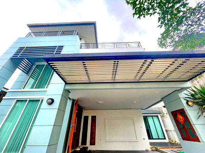เช่าบ้านเดี่ยว MRT สุทธิสาร : HK0066♛บ้านเดี่ยว ให้เช่า 4 ห้องนอน⚝รัชดา-ห้วยขวาง♜MRT ห้วยขวาง∞099-5919653,065-9423251▚Line@sureresidence