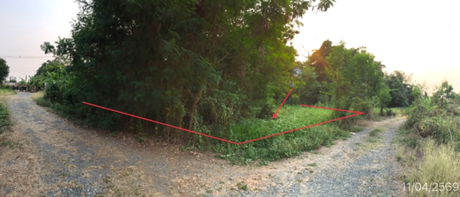 รูป ที่ดินว่างเปล่า 85.8 ตร.วา สันทราย เชียงใหม่ 944,000 - รูปที่ 2/16