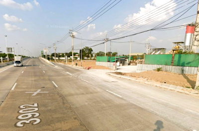 ที่ดินให้เช่า : วงแหวน คลองพระอุดมติดถนนกาญจนาภิเษก  400ตร.ว. 1,600ตร.ม ลาดหลุมแก้ว ปทุมธานี ให้เช่าที่ดินถมแล้ว 1 -2 ไร่ครึ่ง วัดทองสะอาด 1.92กม.