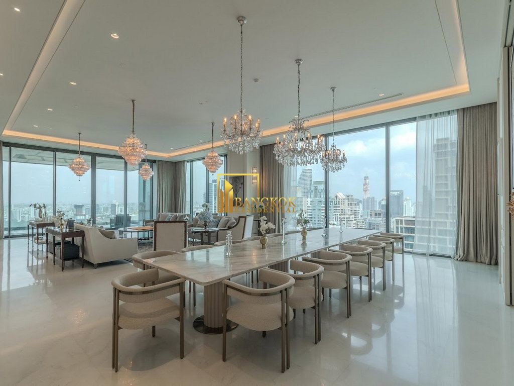 รูป The Residence at Sindhorn Kempinski | Luxurious 4 Bed Penthouse For Sale - BR60801CD - รูปที่ 4/50
