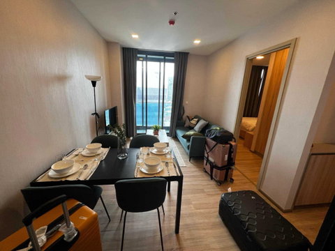 👑 XT Phayathai 👑 2 BEDS 2 BATHS 62 sqm. ชั้น 23 ห้องตกแต่งสวยมาก น่าอยู่สุดๆ เฟอร์นิเจอร์ครบพร้อมอยู่