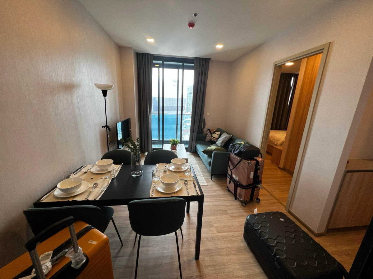 รูป 👑 XT Phayathai 👑 2 BEDS 2 BATHS 62 sqm. ชั้น 23 ห้องตกแต่งสวยมาก น่าอยู่สุดๆ เฟอร์นิเจอร์ครบพร้อมอยู่ - รูปที่ 1/6