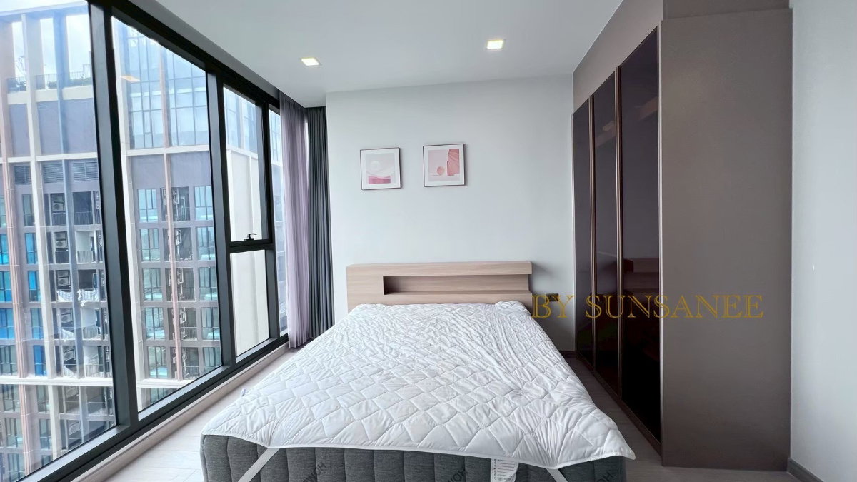 รูป One9Five | ให้เช่า 2 ห้องนอน ตกแต่งเรียบร้อยสวยงาม วิวสวยมาก เห็นหลายตึกย้ายรัชดา ตึกทำเลสะดวกใกล้ทางด่วนและใกล้เซ็นทรัลพระราม 9 - รูปที่ 6/17