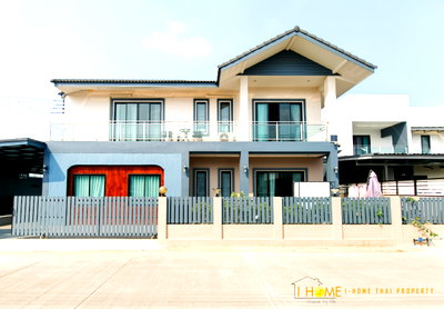 เช่าบ้านเดี่ยว ม.ราชภัฏอุดรธานี :  ✨ Pool Villa 2 ชั้น พร้อมสระว่ายน้ำส่วนตัว บนพื้นที่กว้างขวาง ตกแต่งพร้อมเข้าอยู่  #ASS-V0041