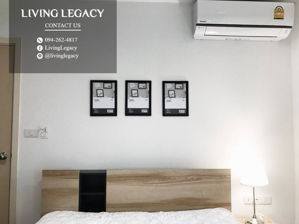 รูป TI3WE7 เช่าด่วน คอนโด Rich Park @ Triple Station 29 ตร.ม. | ชั้น 15 | 1 นอน 1 น้ำ | 12,000 บาท/เดือน | LINE: @livinglegacy - รูปที่ 3/10