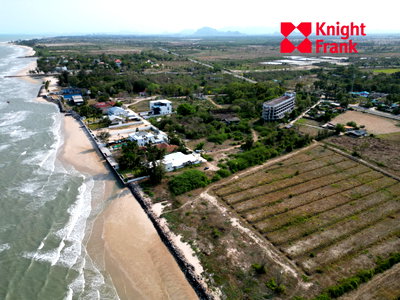 ที่ดิน เพชรบุรี : ขายที่ดิน ติดหาดปึกเตียน และติดทะเล เนื้อที่ 13 ไร่ จังหวัดเพชรบุรี