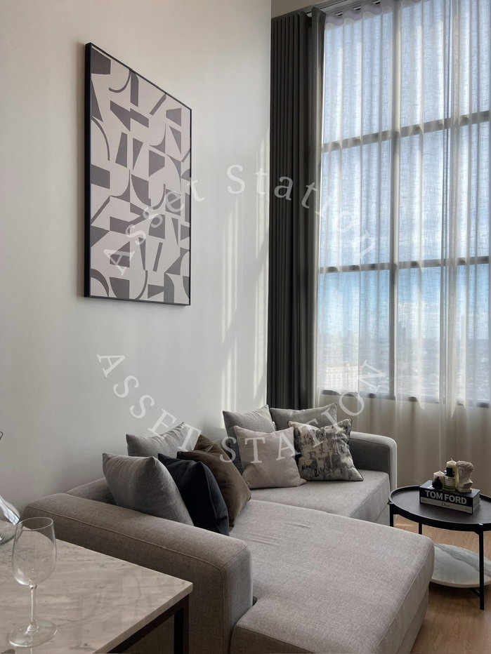 รูป 🏢พร้อมอยู่! Knightsbridge Prime Sathorn ห้อง Duplex 2ห้องนอนสุดหรู เฟอร์ครบ | BTS ช่องนนทรี🏙️ - รูปที่ 7/12