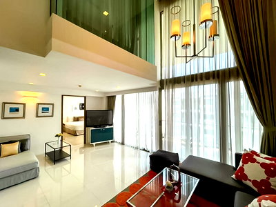Condos for sale : The Sanctuary Wong Amat Condo for Sale Duplex 2Bedroom