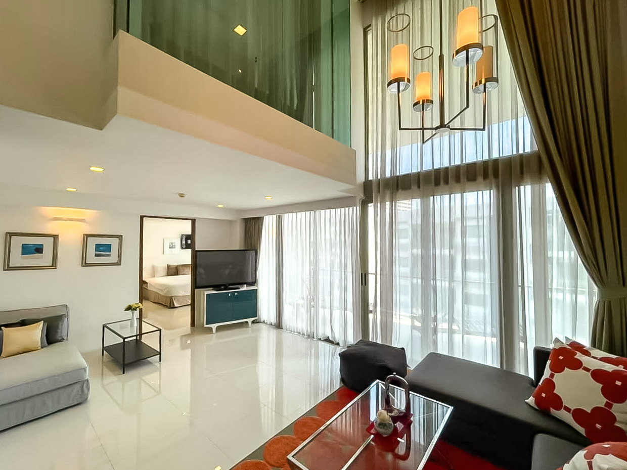picture The Sanctuary Wong Amat Condo for Sale Duplex 2Bedroom - 1/7