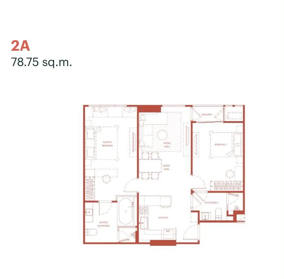 รูป ขาย คอนโด 2 ห้องนอน ในโครงการ เวีย อารีย์ 6581297 - รูปที่ 3/5