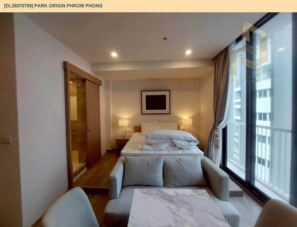 รูป DL26070759 ขายคอนโด พาร์ค ออริจิ้น พร้อมพงษ์ (PARK ORIGIN PHROM PHONG) ใกล้ BTS พร้อมพงษ์ พร้อมเข้าอยู่ โทรด่วน 0653619502 LineID @952jdxxk - รูปที่ 2/9