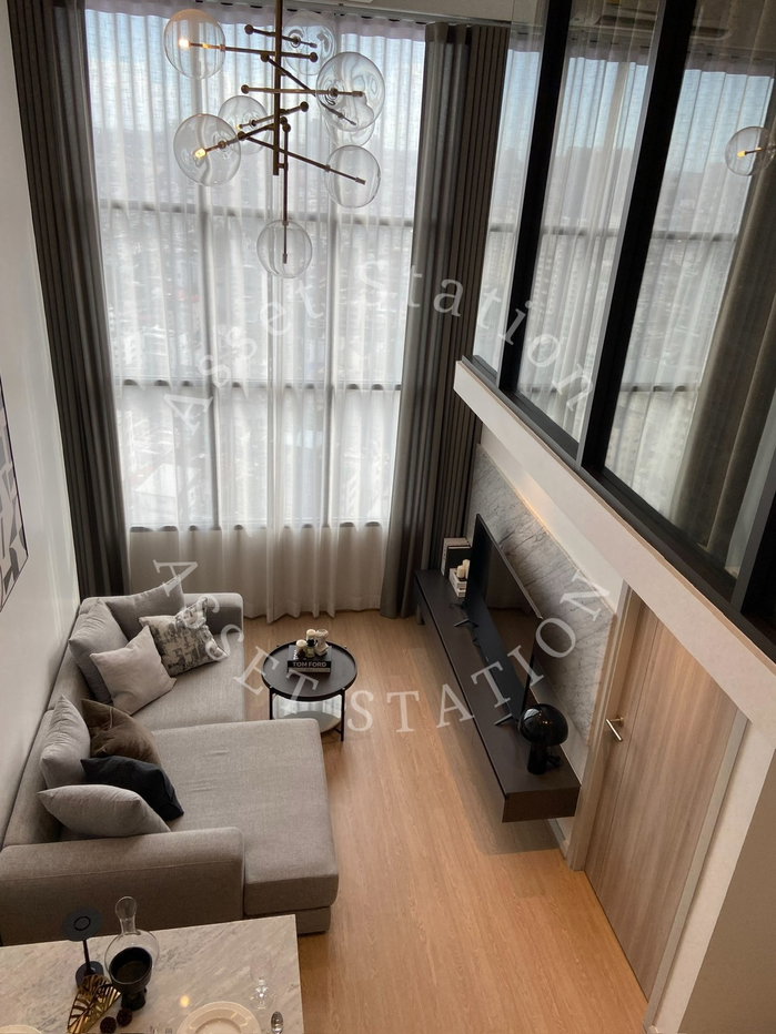รูป 🏢พร้อมอยู่! Knightsbridge Prime Sathorn ห้อง Duplex 2ห้องนอนสุดหรู เฟอร์ครบ | BTS ช่องนนทรี🏙️ - รูปที่ 9/12
