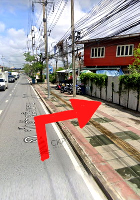 ขายที่ดิน : ขายที่ดินทำเลศักยภาพ ติดถนนปู่เจ้าสมิงพราย เหมาะสำหรับทำอาคารพาณิชย์เพื่อการค้า หรือปลูกสร้างเพื่ออยู่อาศัยในทำเลใกล้เมือง เดินทางสะดวก | 93392