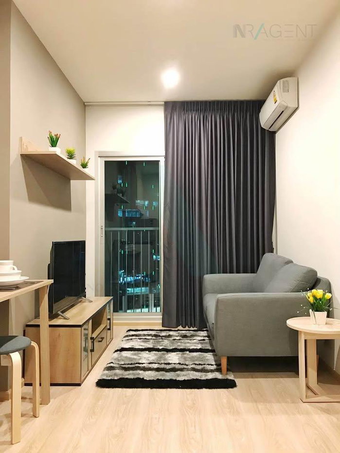 รูป 📌 ให้เช่าคอนโด โนเบิล รีวอลฟ์ รัชดา อาคาร 1 ชั้น 11 1 ห้องนอน ขนาด 26 ตรม ใกล้ เซ็นทรัล พระราม9 - รูปที่ 5/8