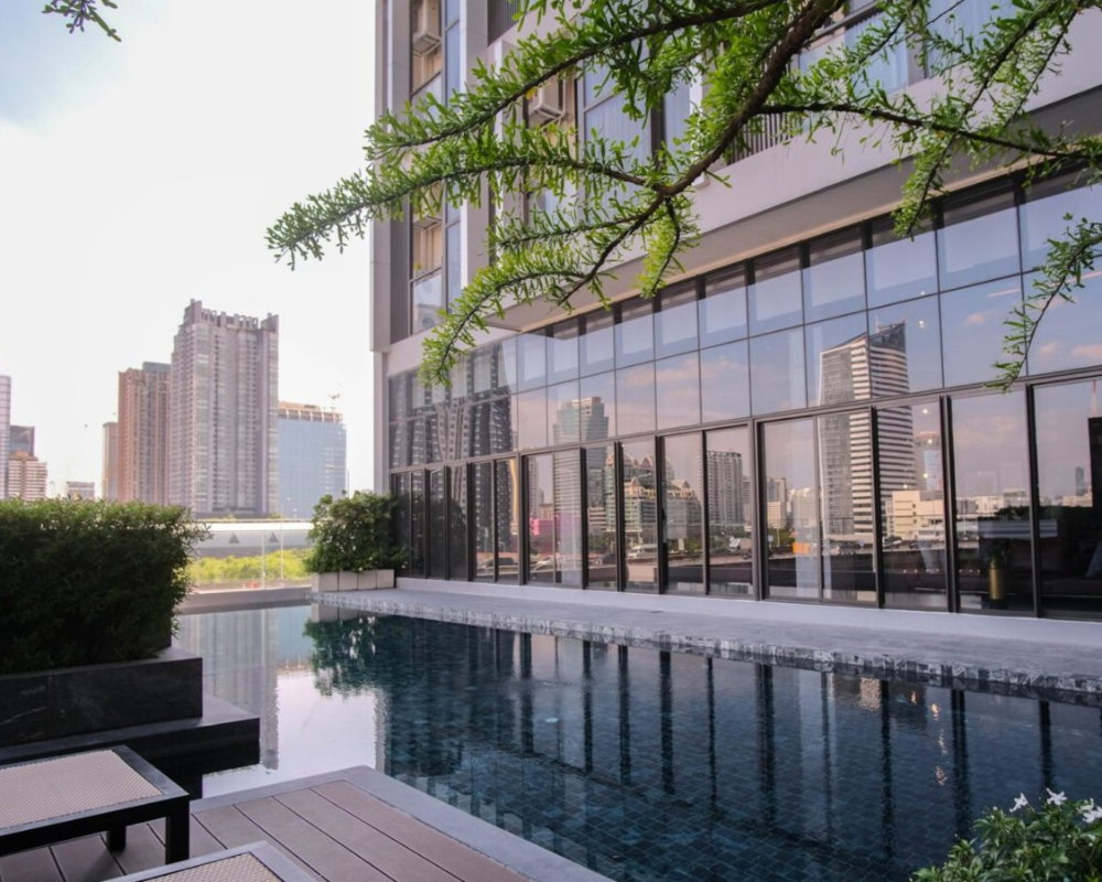 รูป ใกล้ MRT Rama 9🏙️(For Rent/ให้เช่า) Chewathai Residence Asoke 💵 23,000 THB (Duplex - Loft, 37 sqm) ชีวาทัย เรสซิเดนซ์ อโศก - รูปที่ 8/11
