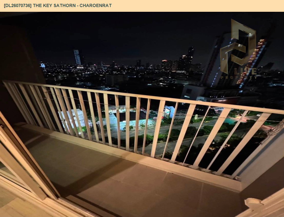 รูป DL26070736 ขายคอนโด เดอะคีย์ สาทร - เจริญราษฎร์ (The Key Sathorn - Charoenrat) ใกล้ BTS สุรศักดิ์ พร้อมเข้าอยู่ โทรด่วน 0638692663 LineID @952jdxxk - รูปที่ 7/10