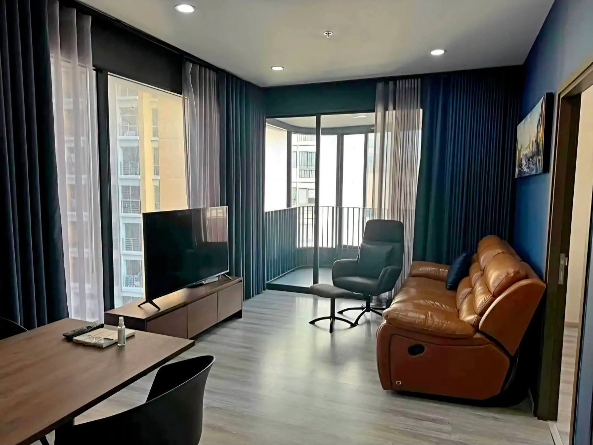 รูป Ideo Mobi Asoke | 36,000 บาท/เดือน | ห้องมุม 2 ห้องนอน 56 ตร.ม. ใจกลางอโศก พร้อมอยู่ 16 ก.ค. 2026 - รูปที่ 2/6