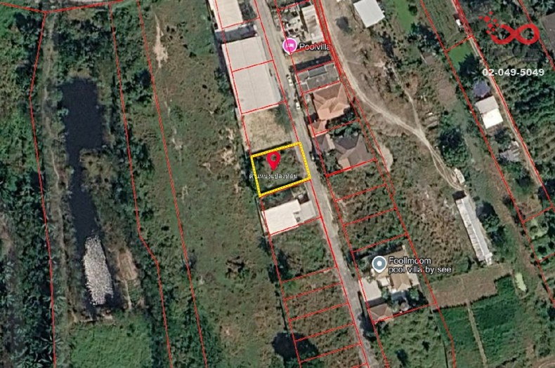 รูป ขายที่ดินเปล่า 105 ตร.ว. ถนนเทศบาล 1 ซอย 4 ห้วยใหญ่ บางละมุง ชลบุรี - รูปที่ 4/4