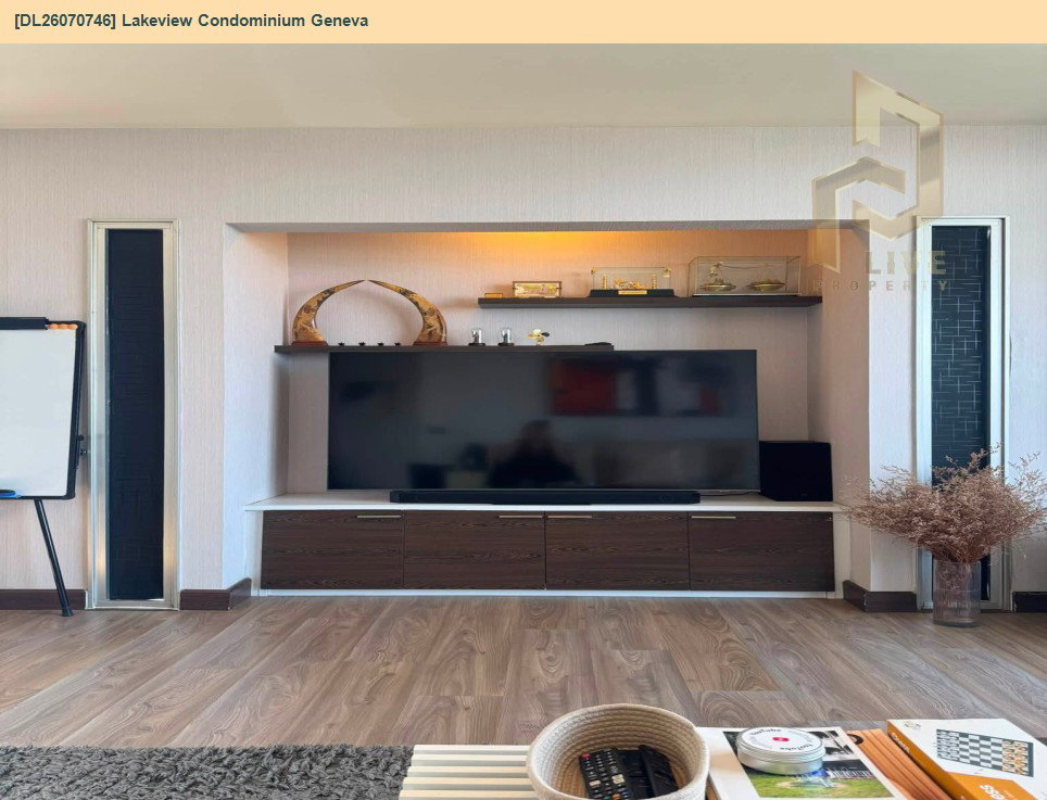 รูป DL26070746 ขายคอนโด เลควิว คอนโดมิเนียม เจนีวา (Lakeview Condominium Geneva ) ใกล้ - พร้อมเข้าอยู่ โทรด่วน 0614453194 LineID @952jdxxk - รูปที่ 5/12