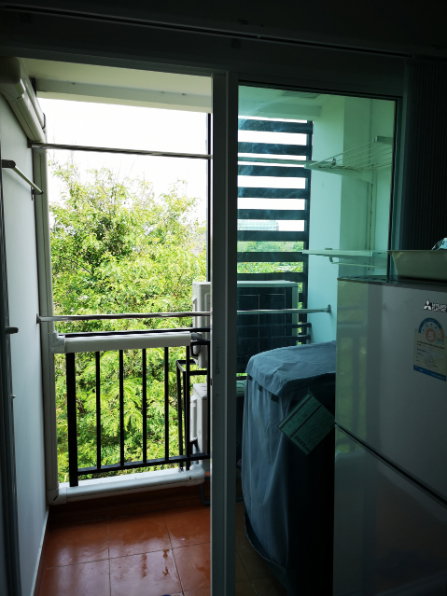 รูป ให้เช่าคอนโด Regent Home 25 ติวานนท์ ตึกเอฟ ระเบียงไม่ติดตึกอื่น - รูปที่ 9/12