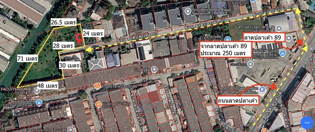 รูป [ขาย] ที่ดินลาดปลาเค้า 1 ไร่เศษ ถมแล้ว ทำเลทองเชื่อมต่อเกษตร-นวมินทร์ รามอินทรา เหมาะสร้างบ้าน-ออฟฟิศ - รูปที่ 2/8