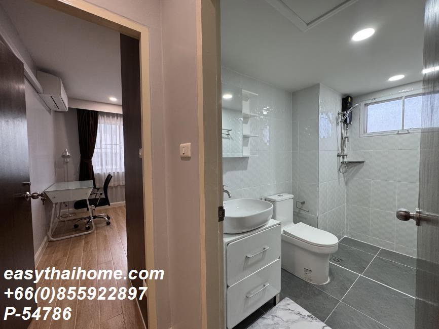 รูป P-54786 | ซิตี้ โฮม สุขุมวิท🔥✨ คอนโดให้เช่า 2 ห้องนอน ห้องใหญ่ วิวเมือง เฟอร์นิเจอร์ครบ พร้อม Wi-Fi และเครื่องซักผ้า ใกล้ BTS อุดมสุข พร้อมเข้าอยู่ - รูปที่ 12/16