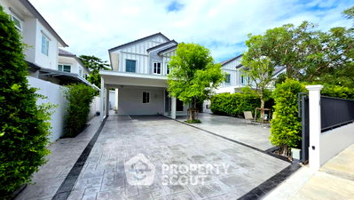 Houses for rent Mega Bangna : 3-BR House For Rent, Villaggio 3 Srinakarin - Bangna, Bang Kaeo (ID 3080462)