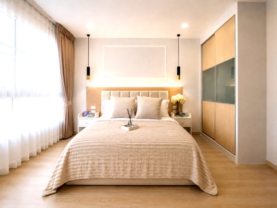 Condos for sale : R293 Ratchada Condo for sale, 2 bedrooms | Cool House Ratchada 12, corner room, city view, close to amenities, price 3.69 million baht