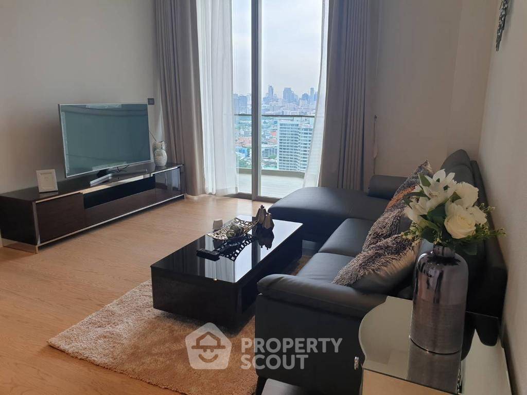 รูป คอนโด 1 ห้องนอน ชั้น 29 ขนาด 61 ตร.ม. ที่ Magnolias Waterfront Residences ใกล้ BTS สะพานตากสิน (ID 2304234) - รูปที่ 3/9