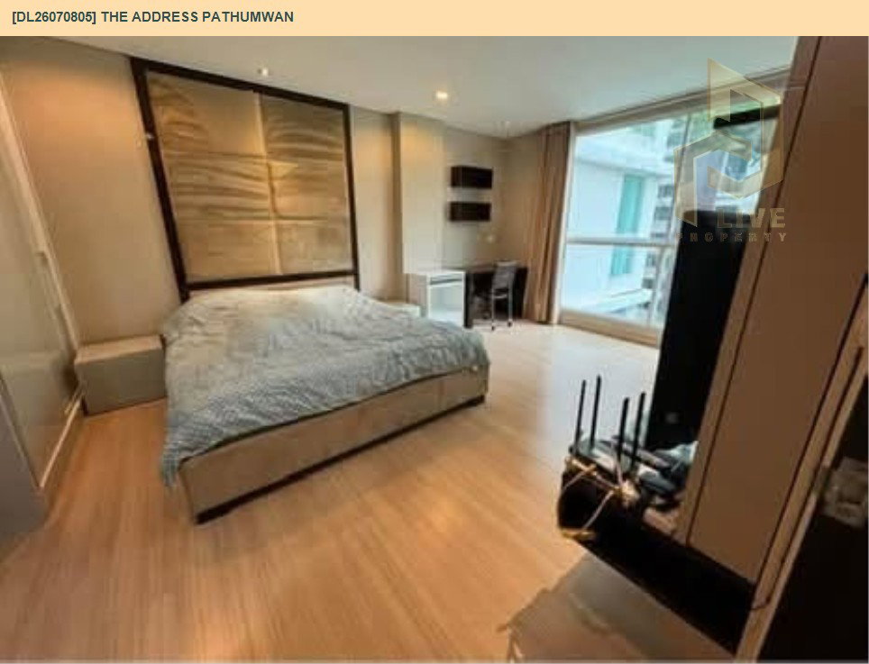 รูป DL26070805 ให้เช่าคอนโด ดิ แอดเดรส ปทุมวัน (The Address Pathumwan) ใกล้ BTS พญาไท พร้อมเข้าอยู่ โทรด่วน 0614453194 LineID @952jdxxk - รูปที่ 4/7