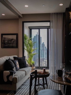รูปภาพ 🔺 For Rent Condo ASHTON CHULA - SILOM Building 1, Floor 31,1 bed room, Room size 34.00 sqm