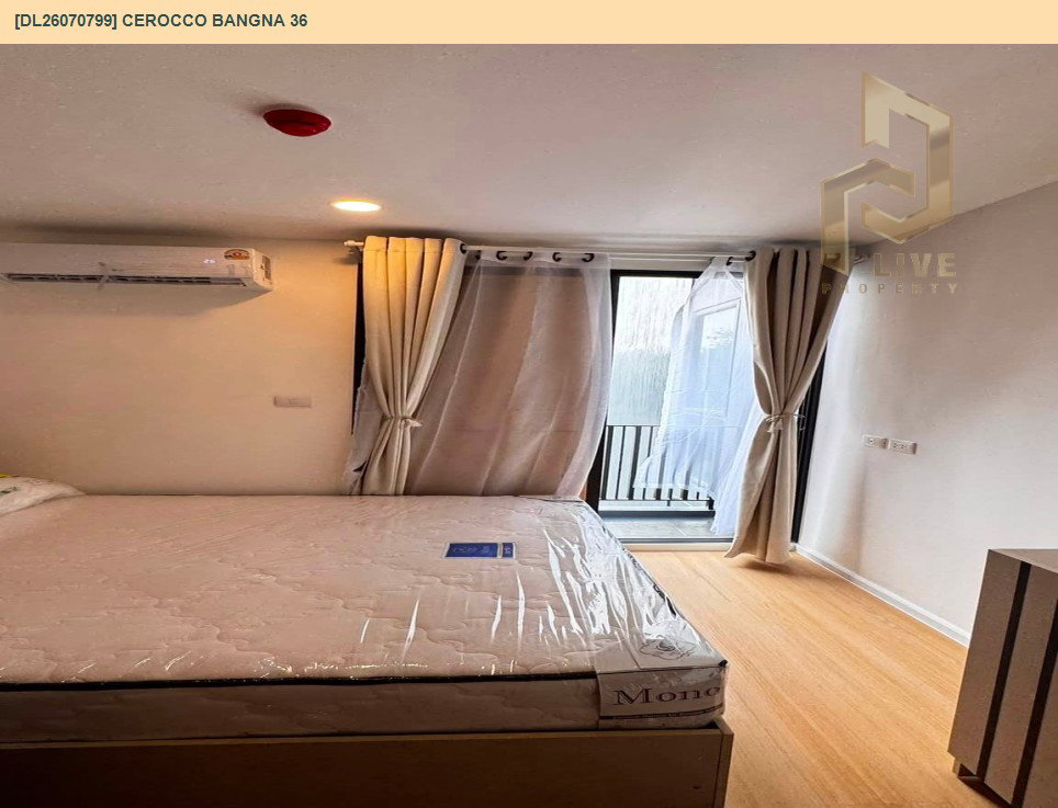 รูป DL26070799 ให้เช่าคอนโด ซีรอคโค บางนา 36 (Cerocco Bangna 36) ใกล้ - พร้อมเข้าอยู่ โทรด่วน 0653619502 LineID @952jdxxk - รูปที่ 10/10