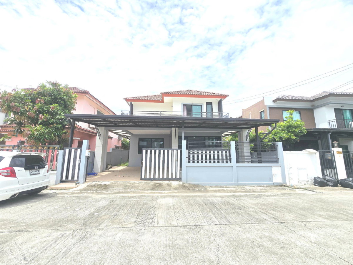 บ้านเดี่ยว กว้าง ราคาถูก หมู่บ้านฟอเรสต้า KC Garden Home 17 ถนนนิมิตใหม่ 40 สามวาตะวันออก คลองสามวา ฟังก์ชั่นบ้านดี มีห้องน้ำในห้องนอนทุกห้อง