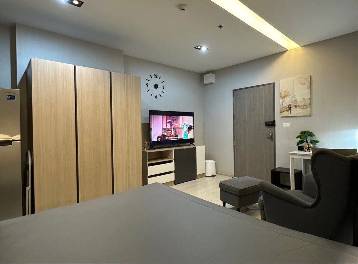 รูป ให้เช่า Ideo สุขุมวิท 115 🏡 มีเครื่องซักผ้า พร้อมอยู่ ‼️ BTS ปู่เจ้า #ตอบแชทไว🔥🔥 รหัส B826 - รูปที่ 2/6