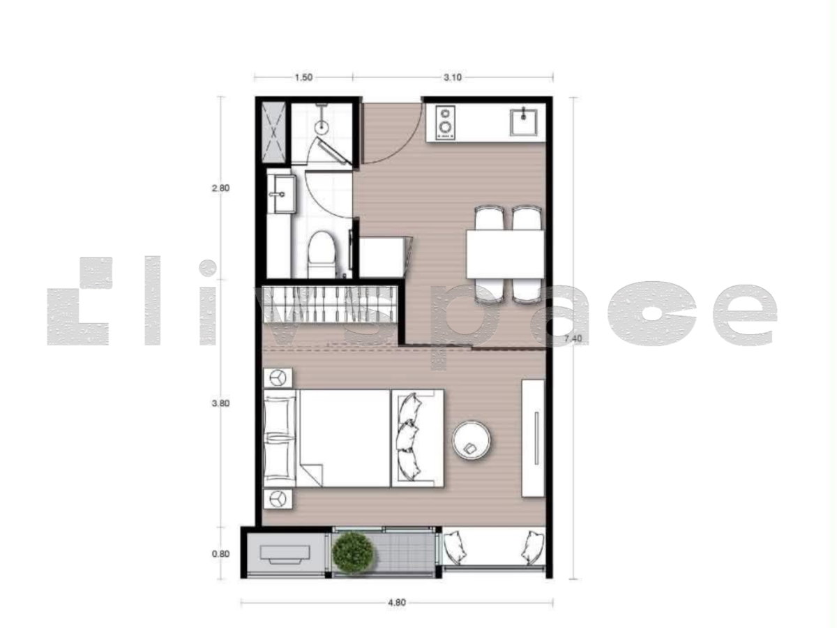 รูป ▚ LL141ツ ขาย: Noble Form Thonglor 1 ห้องนอน 32ตร.ม. โครงการใหม่ ตำแหน่งดีที่สุดของ 1นอน รอบโครงการหมดแล้ว ราคาดีมาก✨ - รูปที่ 7/7