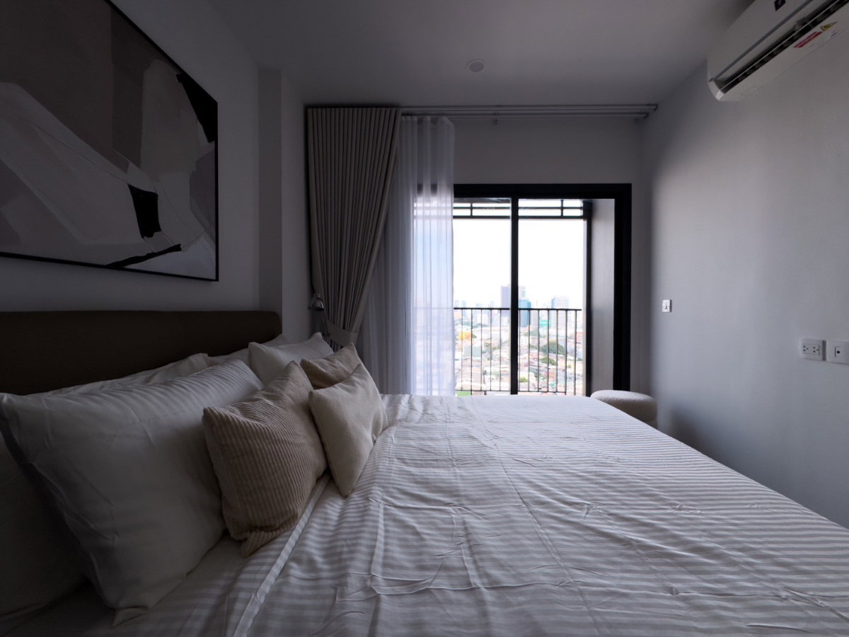 รูป Condo for RENT : Life Rama 4 Asoke 𝐒𝐢𝐳𝐞 : 35 sqm. 1 Bed 1 Bath / City View 18th floor Fully furnished - รูปที่ 5/16