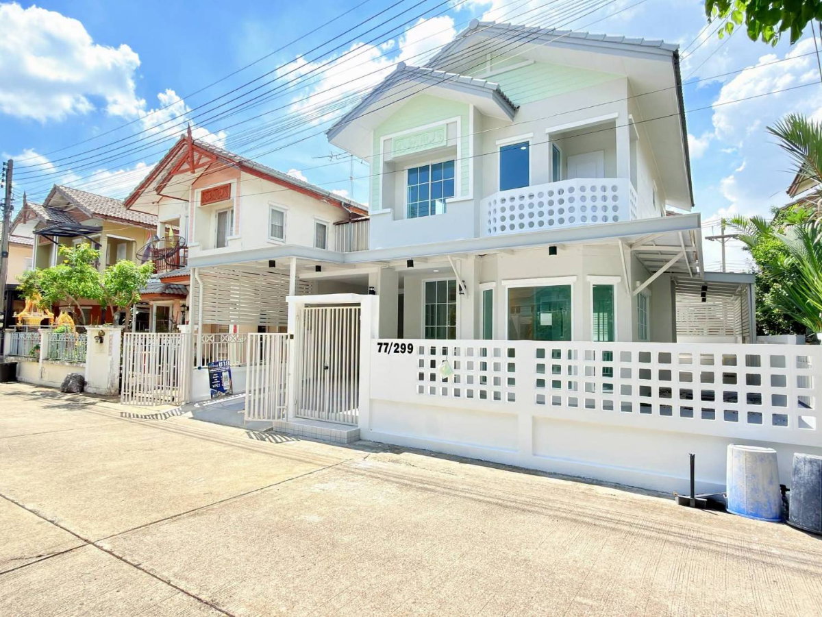 รูป บ้านแฝดรีโนเวทใหม่ ราคาถูกคุ้ม ทำเลดี หมู่บ้านฟ้าปิยรมย์ อิงนที เฟส4 ซ.1 บึงคำพร้อย ลำลูกกา ปทุมธานี  - รูปที่ 3/25