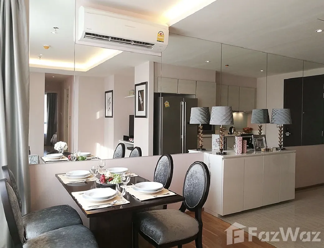 รูป คอนโดให้เช่า 2 ห้องนอน ในโครงการ เอช สุขุมวิท 43 6582174 - รูปที่ 2/10