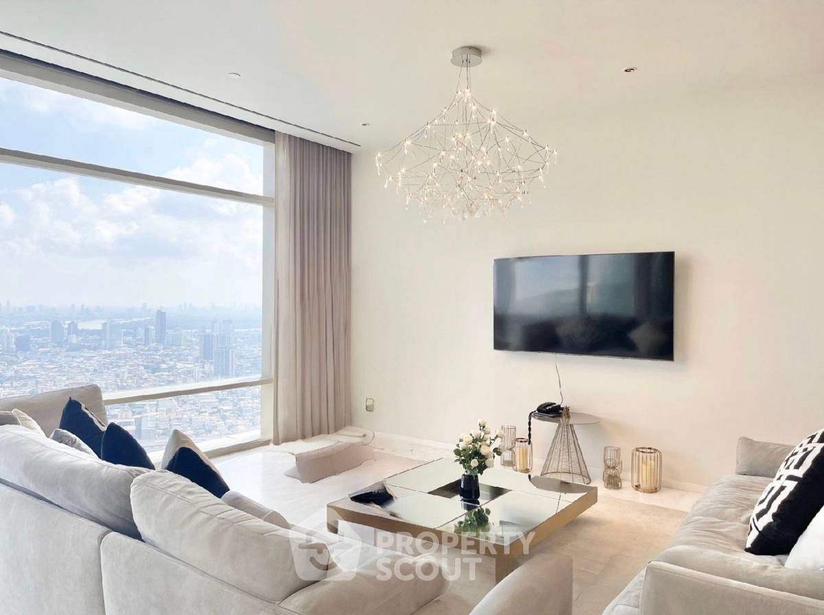 รูป คอนโด 3 ห้องนอน Four Seasons Private Residences Bangkok ชั้น 53 ใกล้ BTS สะพานตากสิน (ID 3086019) - รูปที่ 1/22