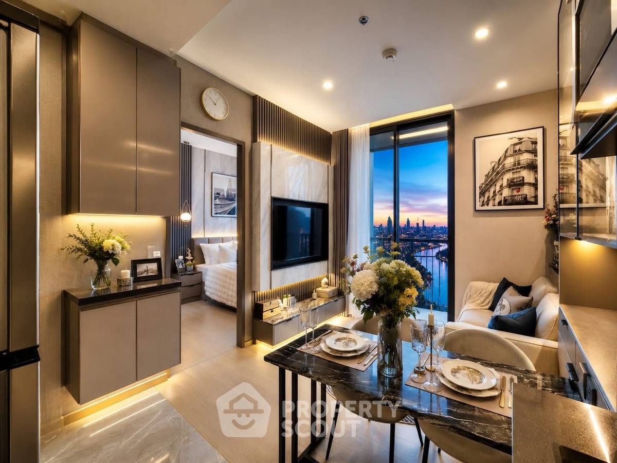 รูป คอนโด 1 ห้องนอน ชั้นสูง 22, ขนาด 33 ตร.ม. The Extro Phayathai–Rangnam | ใกล้ BTS อนุสาวรีย์ชัยฯ 300 ม. (ID 3084146) - รูปที่ 4/8