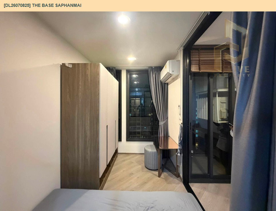 รูป DL26070825 ให้เช่าคอนโด เดอะ เบส สะพานใหม่ (THE BASE Saphanmai) ใกล้ BTS สายหยุด พร้อมเข้าอยู่ โทรด่วน 0638692663 LineID @952jdxxk - รูปที่ 5/6