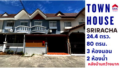 Townhouses for sale Si Racha Chonburi : Move-in Ready Townhouse in Sriracha | Great for Families or Investment