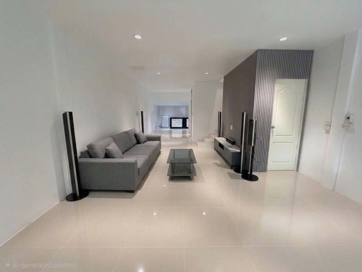 รูป 🏡 FOR RENT ทาวน์โฮม 2 ชั้น(บ้านใหม่ - เฟอร์ใหม่) พร้อมเข้าอยู่ ซอยวชิรธรรมสาธิต 57 แยก 18 3 ห้องนอน 2 ห้องน้ำ 🐶🐱 Pet Friendly เลี้ยงสัตว์ได้ - รูปที่ 3/12