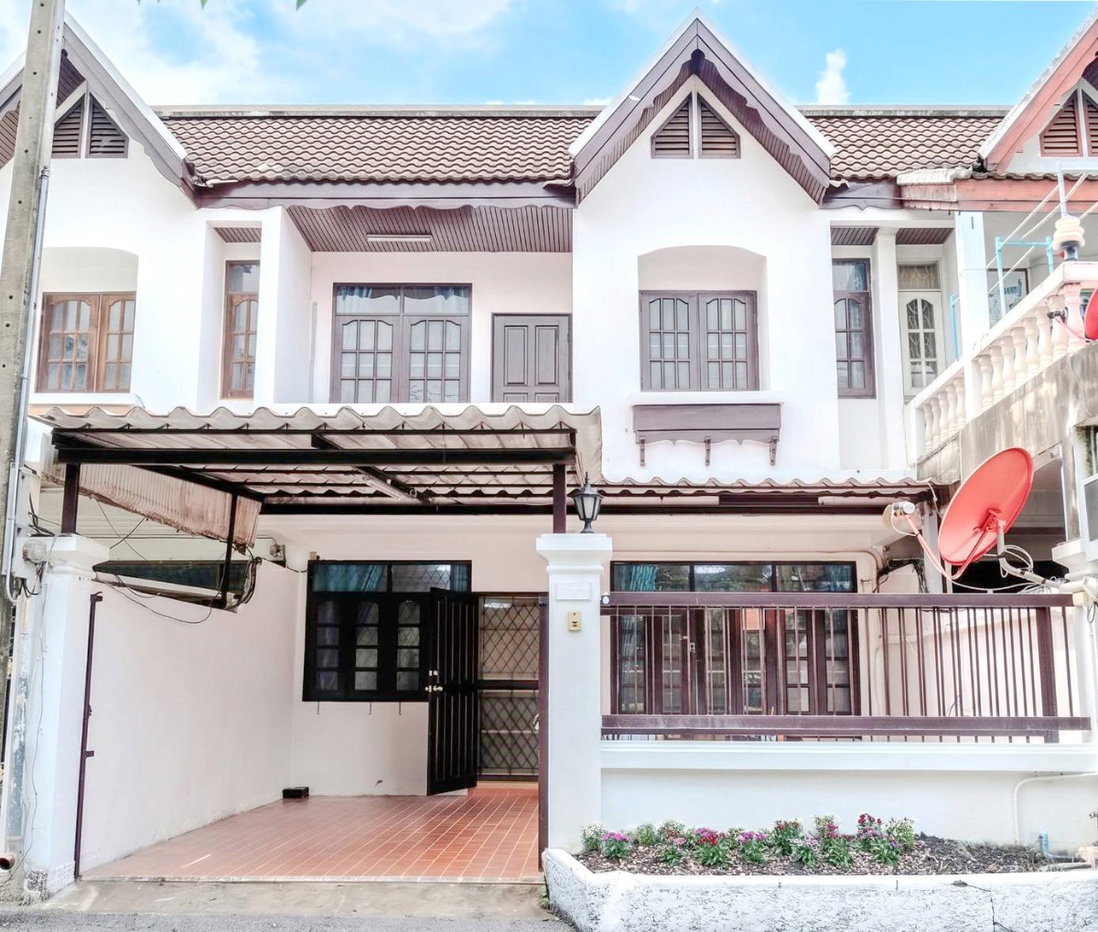 รูป HK0672♛ทาวน์เฮ้าส์ 4 ห้องนอน ให้เช่า⚝รัชดา-ห้วยขวาง♜MRTห้วยขวาง∞099-5919653,065-9423251▚Line@sureresidence - รูปที่ 1/13