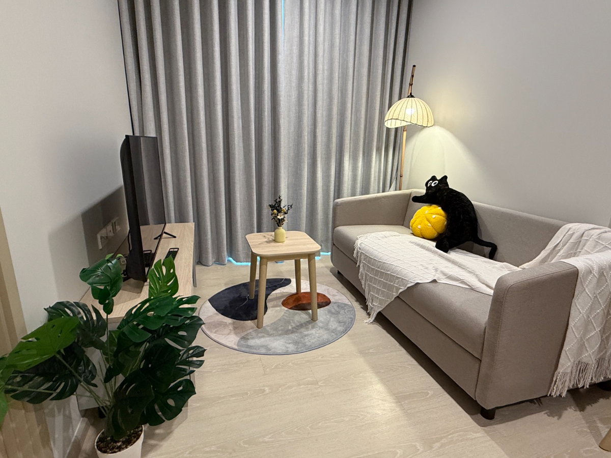 รูป 🏡 ให้เช่า Noble New Mega Plus Bangna ห้องใหม่ แต่งสวย พร้อมเข้าอยู่! ✨ห้องใหม่เอี่ยม ตกแต่งครบ พร้อมเครื่องใช้ไฟฟ้าและเฟอร์นิเจอร์ - รูปที่ 8/9