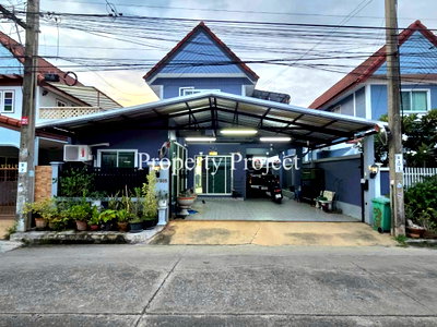 บ้านเดี่ยว ปากเกร็ด นนทบุรี : บ้านเดี่ยว 50 ตร.วา หมู่บ้านลานทอง ปากเกร็ด !!ถูกที่สุด