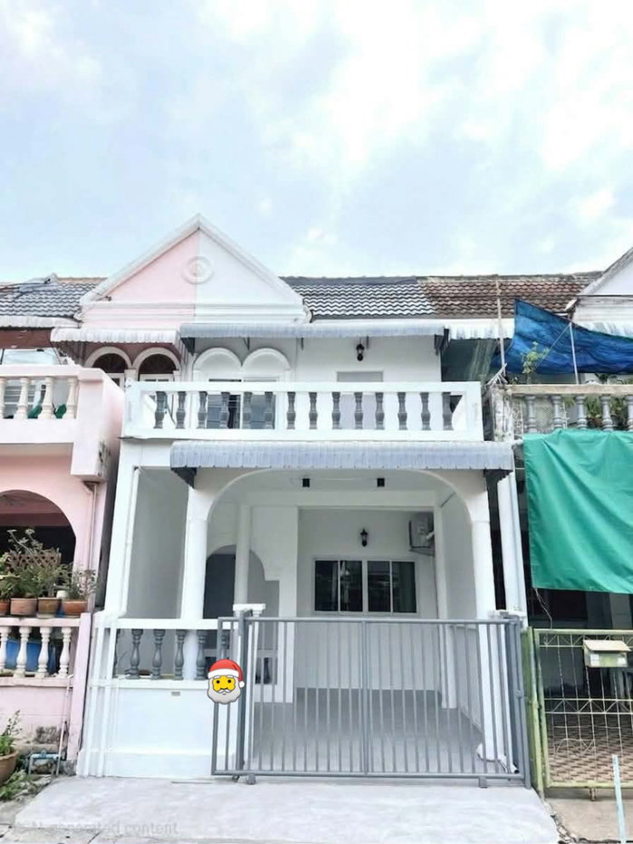 รูป 🏡 FOR RENT ทาวน์โฮม 2 ชั้น(บ้านใหม่ - เฟอร์ใหม่) พร้อมเข้าอยู่ ซอยวชิรธรรมสาธิต 57 แยก 18 3 ห้องนอน 2 ห้องน้ำ 🐶🐱 Pet Friendly เลี้ยงสัตว์ได้ - รูปที่ 1/12