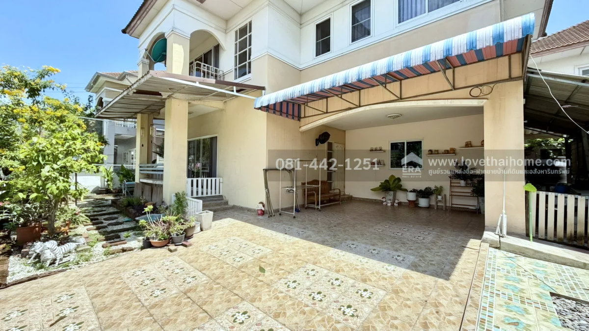 รูป ขายบ้านเดี่ยว 2 ชั้น ซอยเฉลิมพระเกียรติ ร.9 ซอย89 หมู่บ้านลลิล กรีนวิลล์ พื้นที่ 60 ตรว. ราคาถูกมาก ขายเพียง 5.5 ล้าน ขายถูกกว่าทุกหลังในโครงการ - รูปที่ 2/12