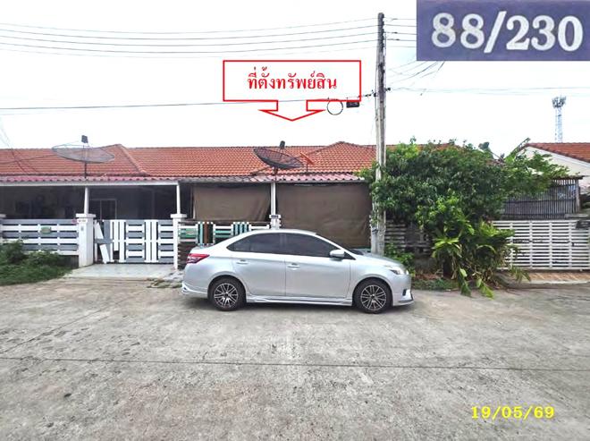 รูป ทาวน์เฮ้าส์ 19.5 ตร.วา ทรัพย์รุ่งเรืองซิตี้ อมตะ-พานทอง พานทอง ชลบุรี 1.6M - รูปที่ 1/14